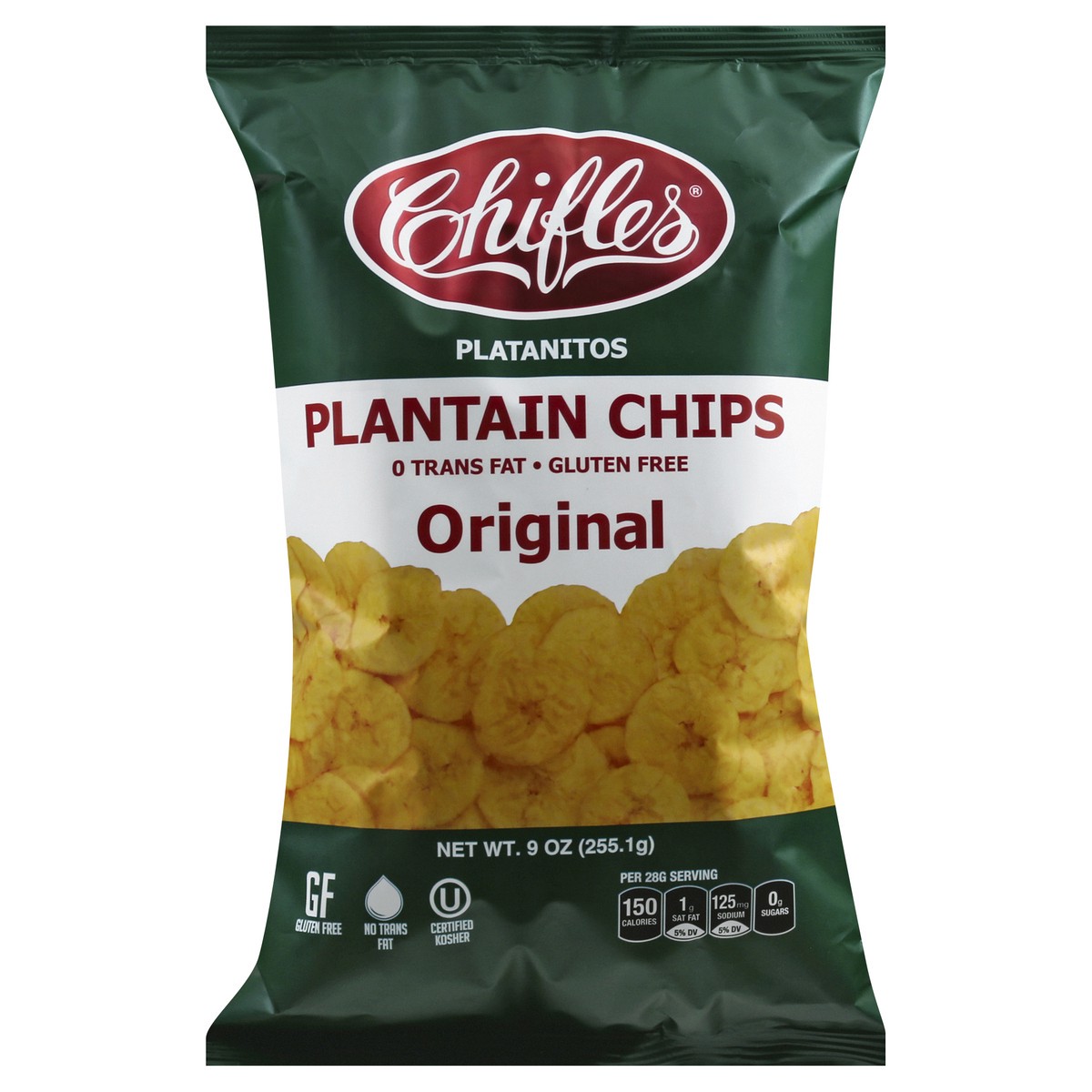 slide 9 of 12, PLANTAIN SNACKS Chifle's Platanitos (Plantain Chips) No Salt, 1 ct