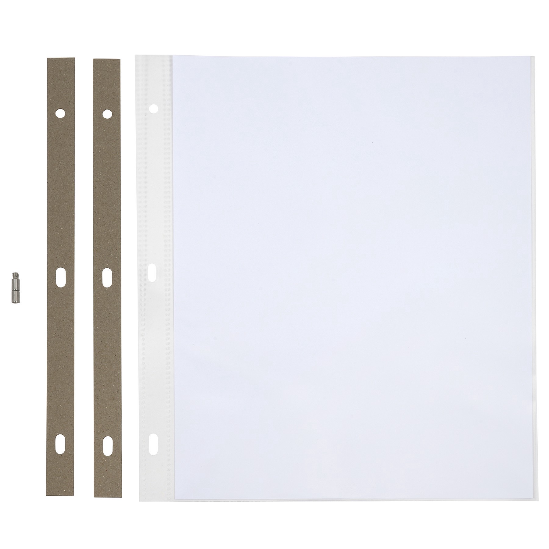 slide 3 of 3, 11" X 8.5" White Scrapbook Refill Pages By Recollections, 11 in x 8.5 in