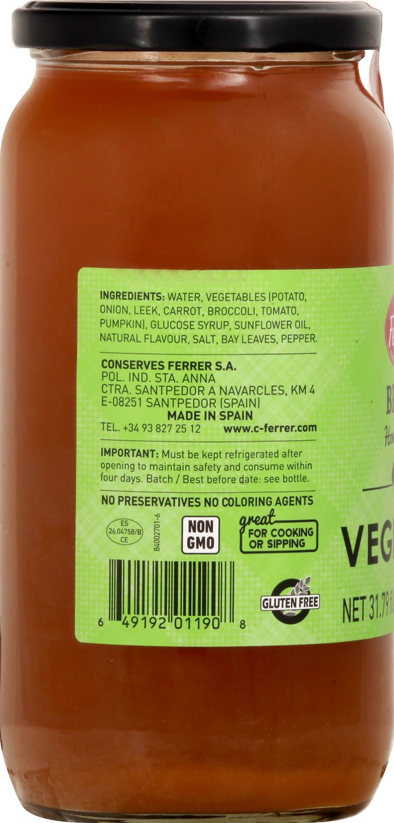 slide 7 of 13, Ferrer Vegetable Broth 31.79 oz, 31.79 oz