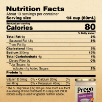 slide 17 of 22, Prego Alfredo Sauce with Roasted Garlic, 22 oz Jar, 22 oz