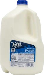Toft Dairy 2% Reduced Fat Milk, Gallon