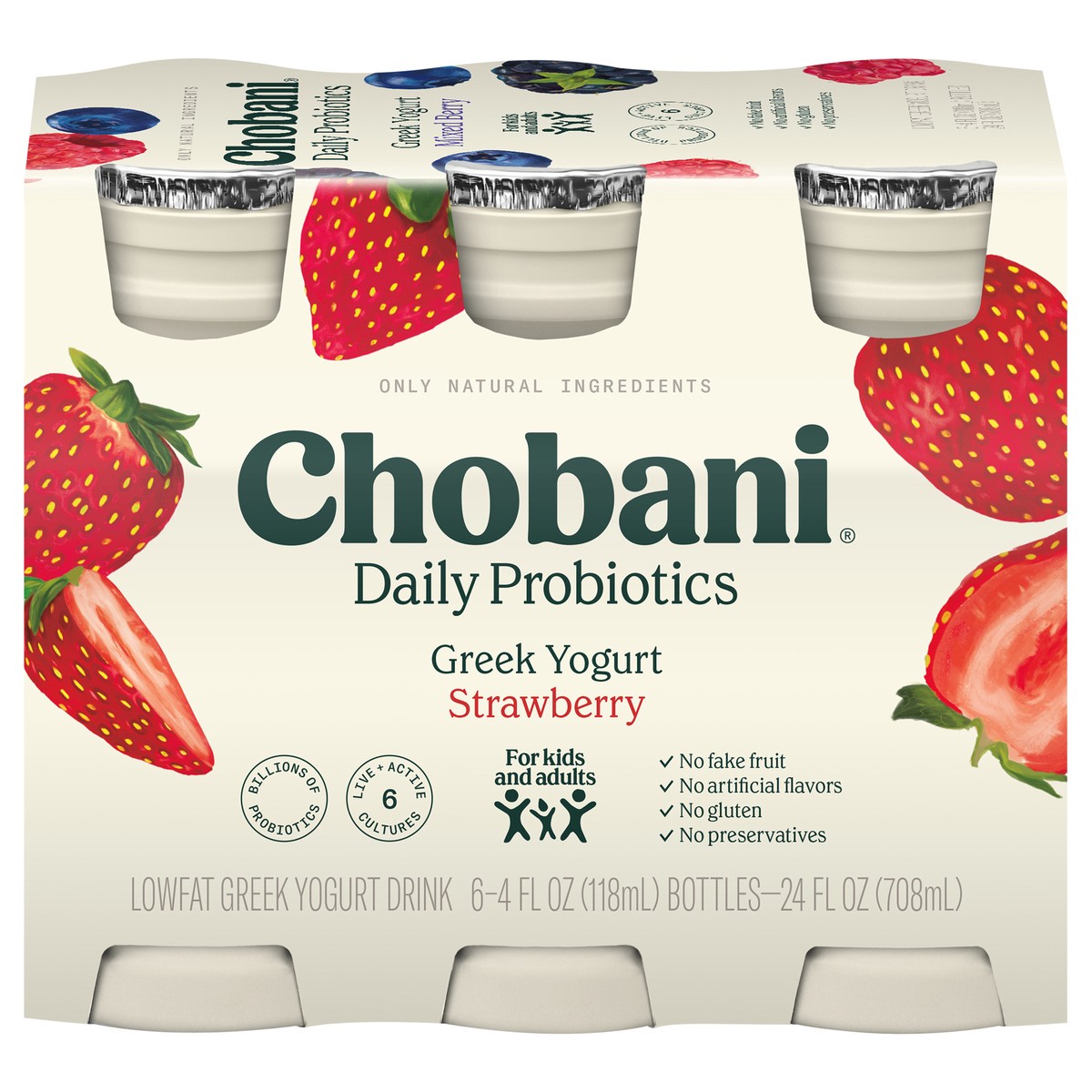 slide 1 of 13, Chobani Yogurt Drink, 6 ct