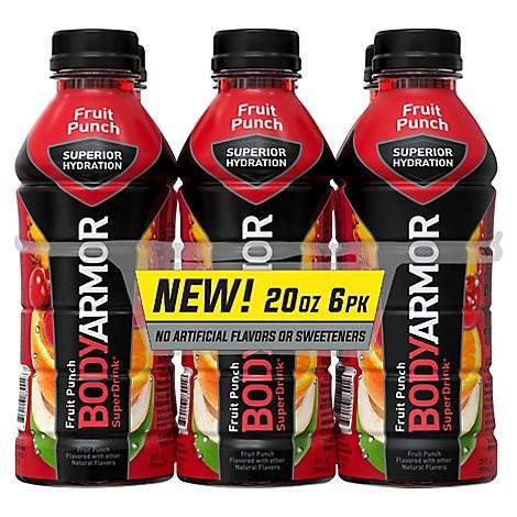 slide 1 of 1, BODYARMOR Body Armor Fruit Punch- 120 fl oz, 120 fl oz