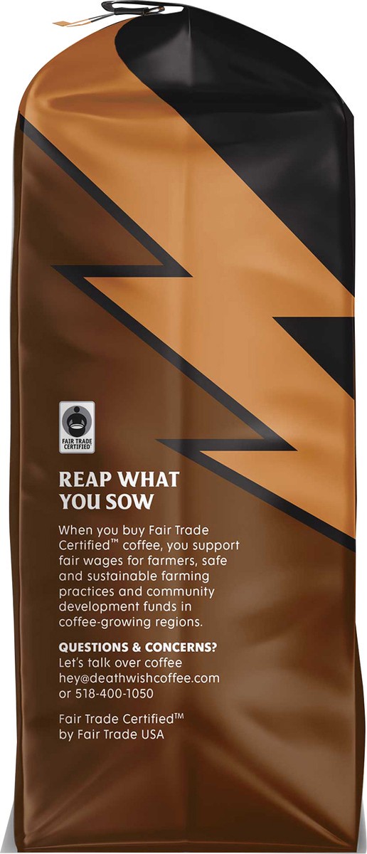 slide 8 of 9, Death Wish Coffee Co. Medium Roast 10oz Whole Bean, 10 oz