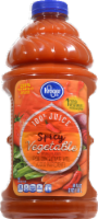 slide 1 of 1, Kroger Spicy 100% Vegetable Juice, 64 fl oz