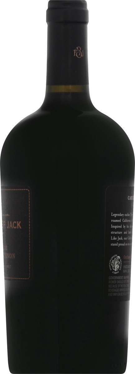 slide 9 of 9, Three Finger Jack Cabernet Sauvignon, 750 ml