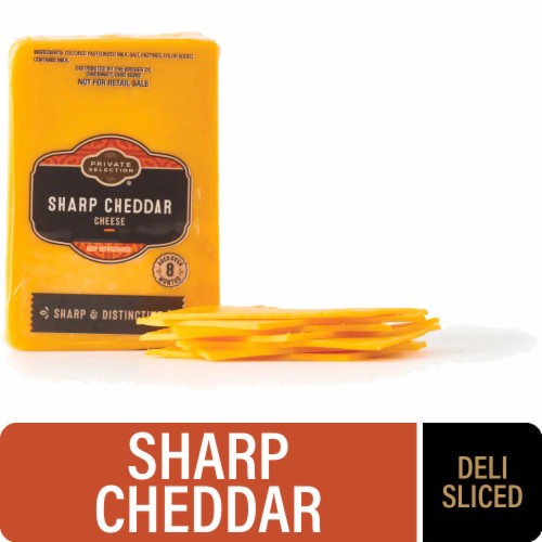 slide 1 of 4, Private Selection Sharp Cheddar Cheese, 1 lb
