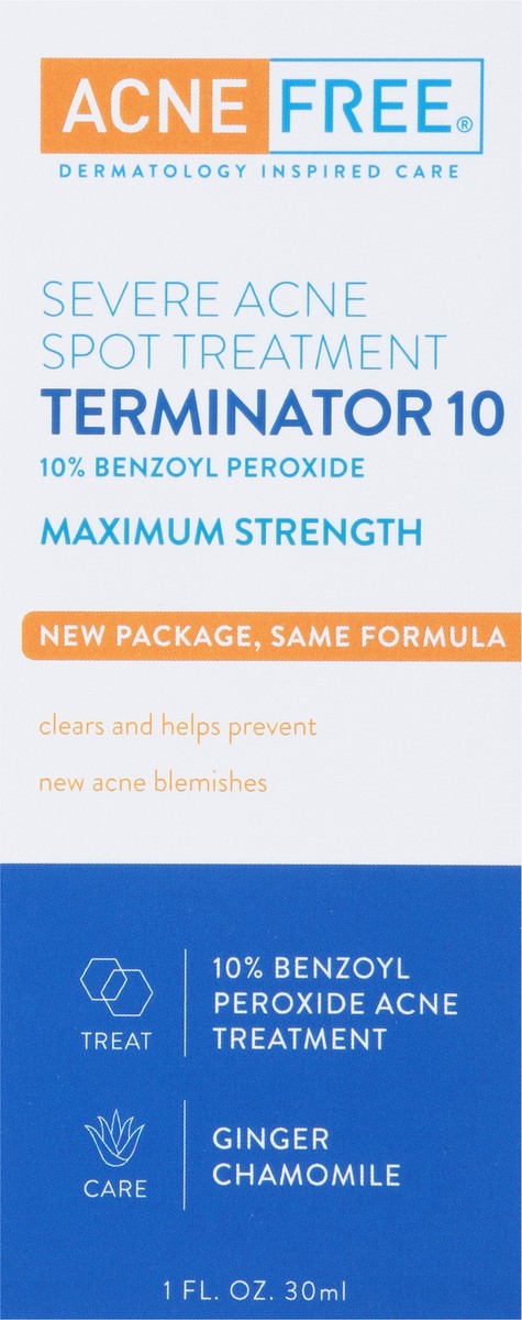 slide 7 of 13, AcneFree Maximum Strength Ginger Chamomile Terminator 10 1 fl oz, 1 fl oz