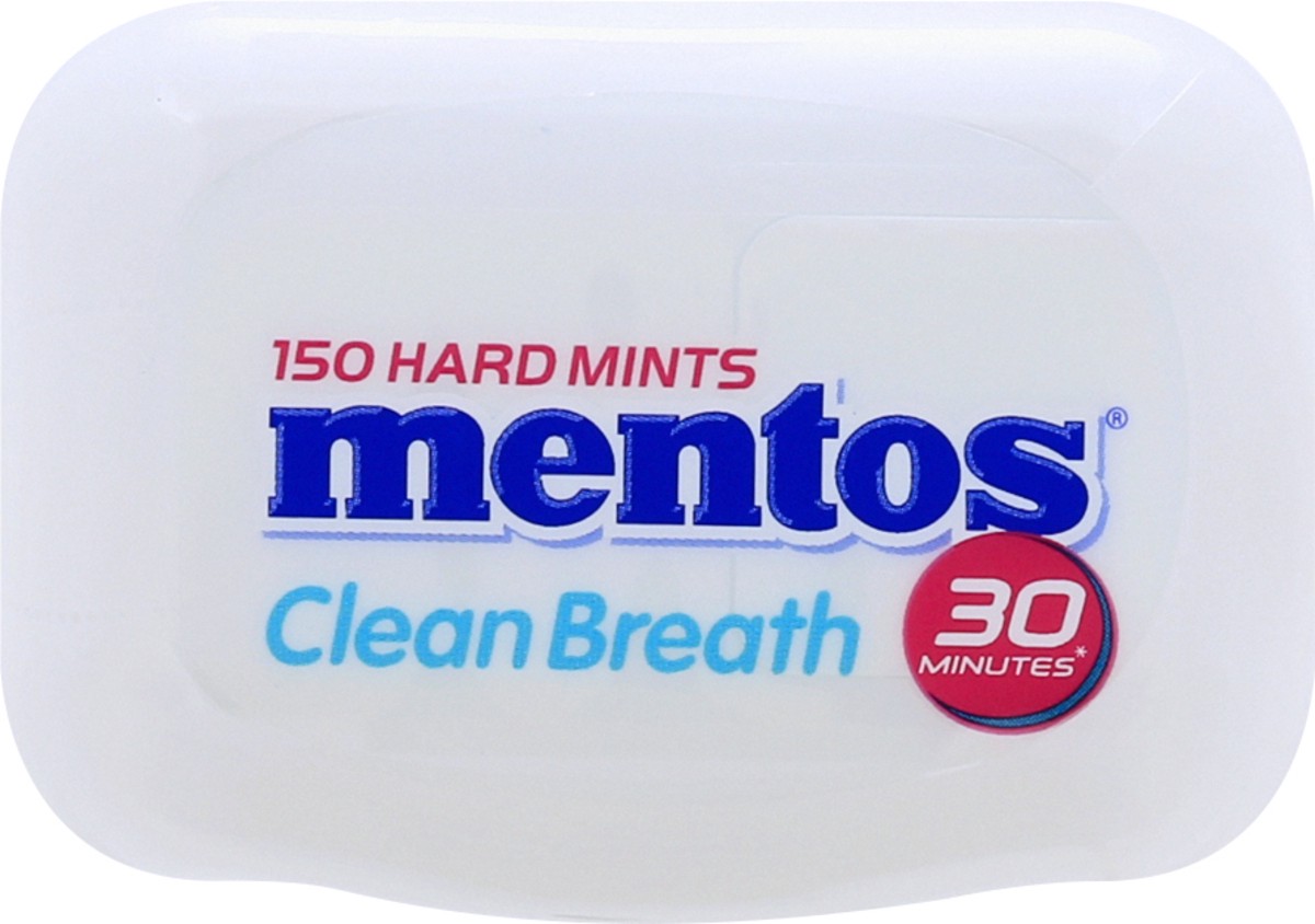 slide 6 of 13, Mentos Sugarfree Clean Breath Intense Wintergreen Hard Mints 150 ea, 150 ct