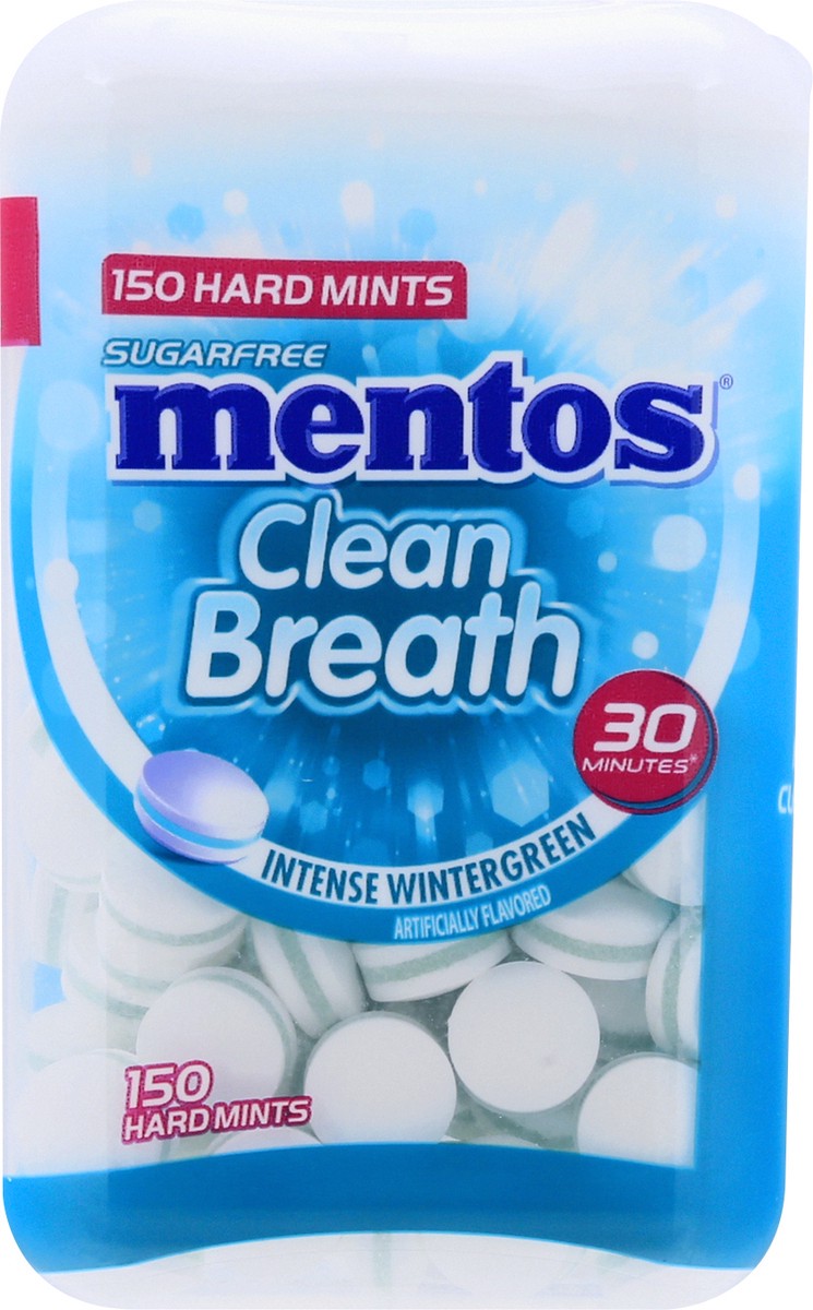 slide 5 of 13, Mentos Sugarfree Clean Breath Intense Wintergreen Hard Mints 150 ea, 150 ct