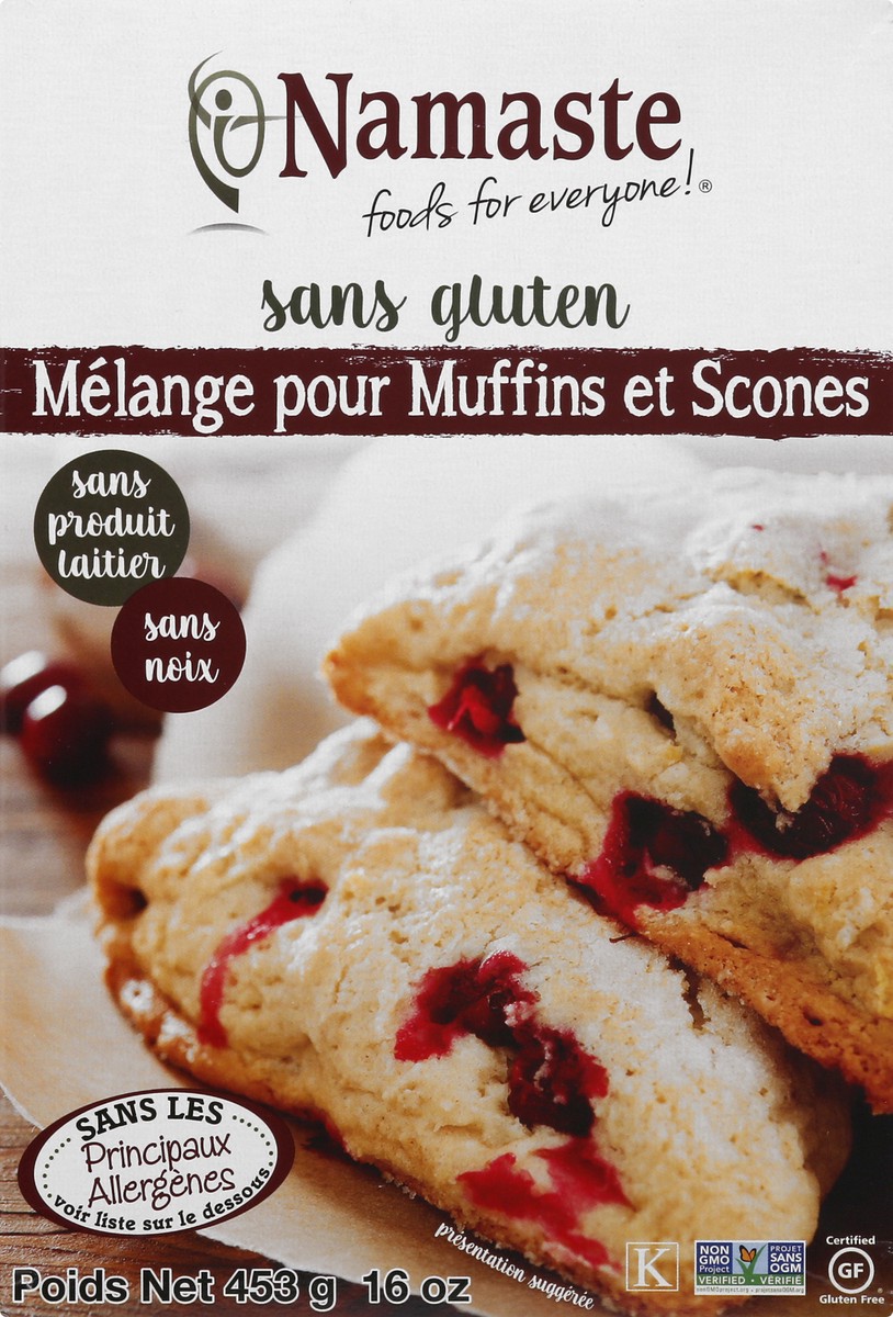 slide 5 of 9, Namaste Gluten Free Muffin & Scone Mix 16 oz, 16 oz