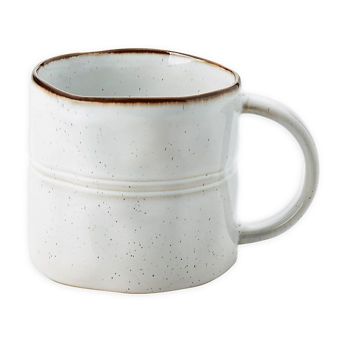 slide 1 of 1, Tabletops Gallery Geneva Mug - Ivory, 19 oz