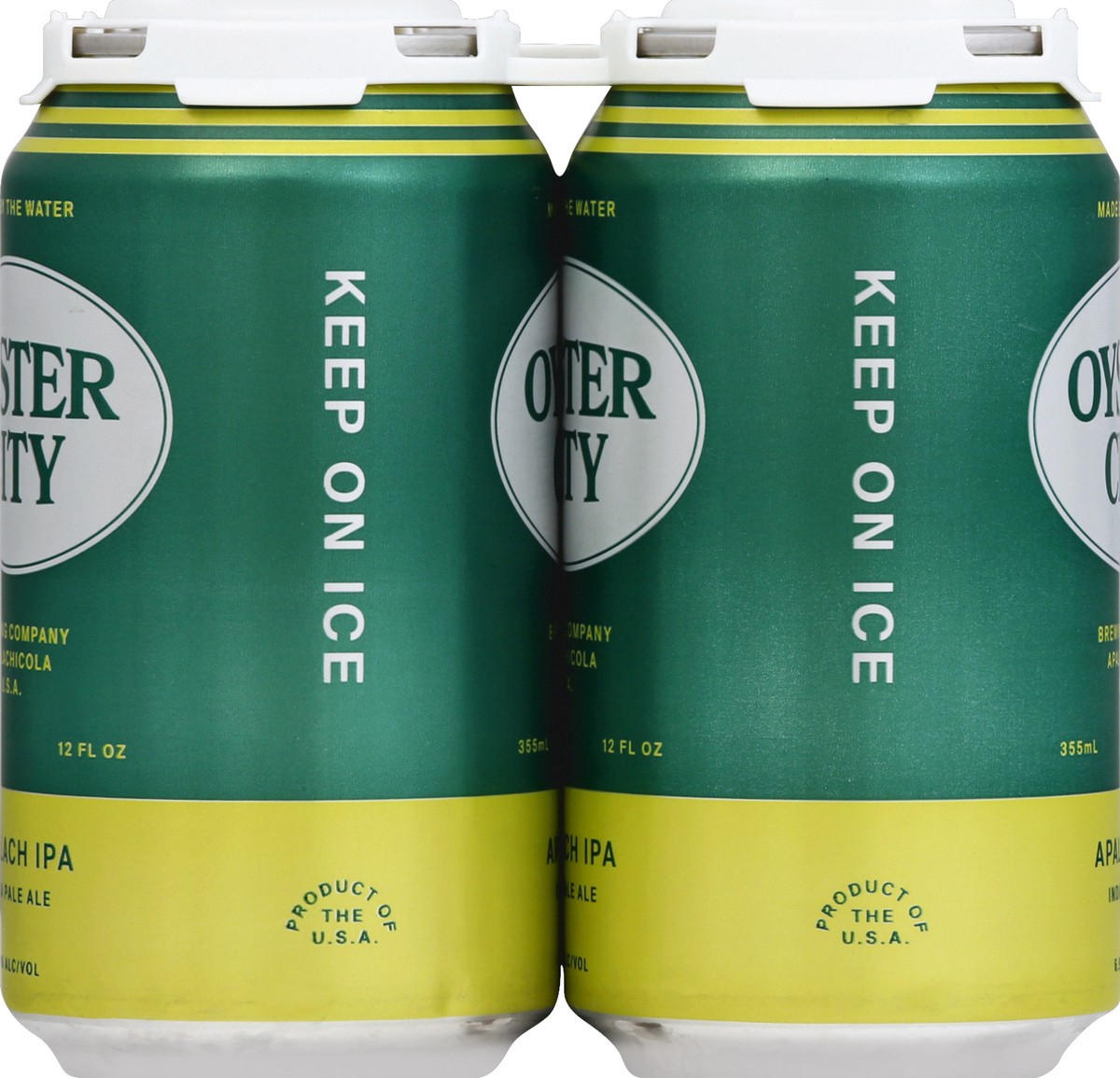 slide 5 of 10, Oyster City Beer 6 ea, 12 oz