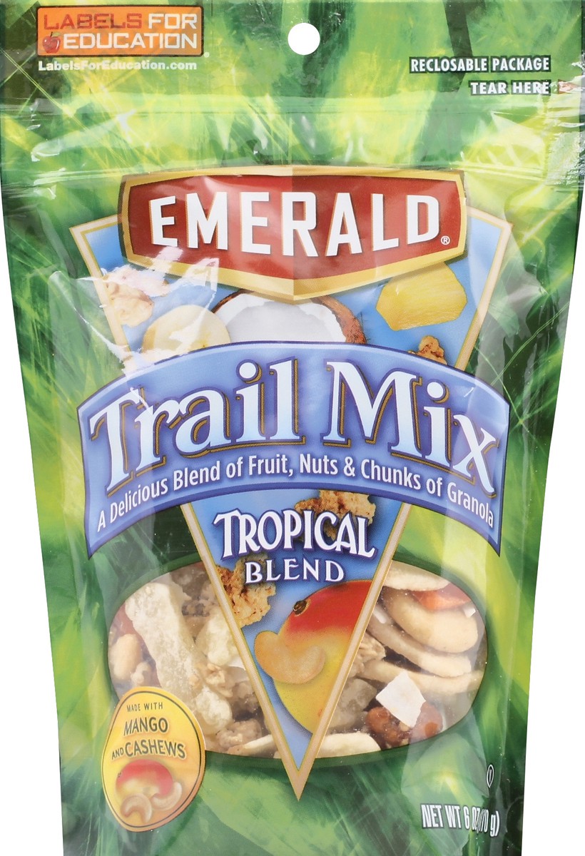 slide 2 of 3, Emerald Tropical Blend Premium Trail Mix, 6 oz