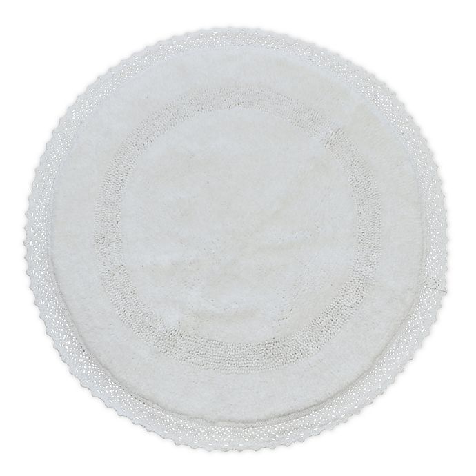 slide 1 of 4, Wamsutta Collective 24 Tufted Bath Rug - Bright White'', 1 ct