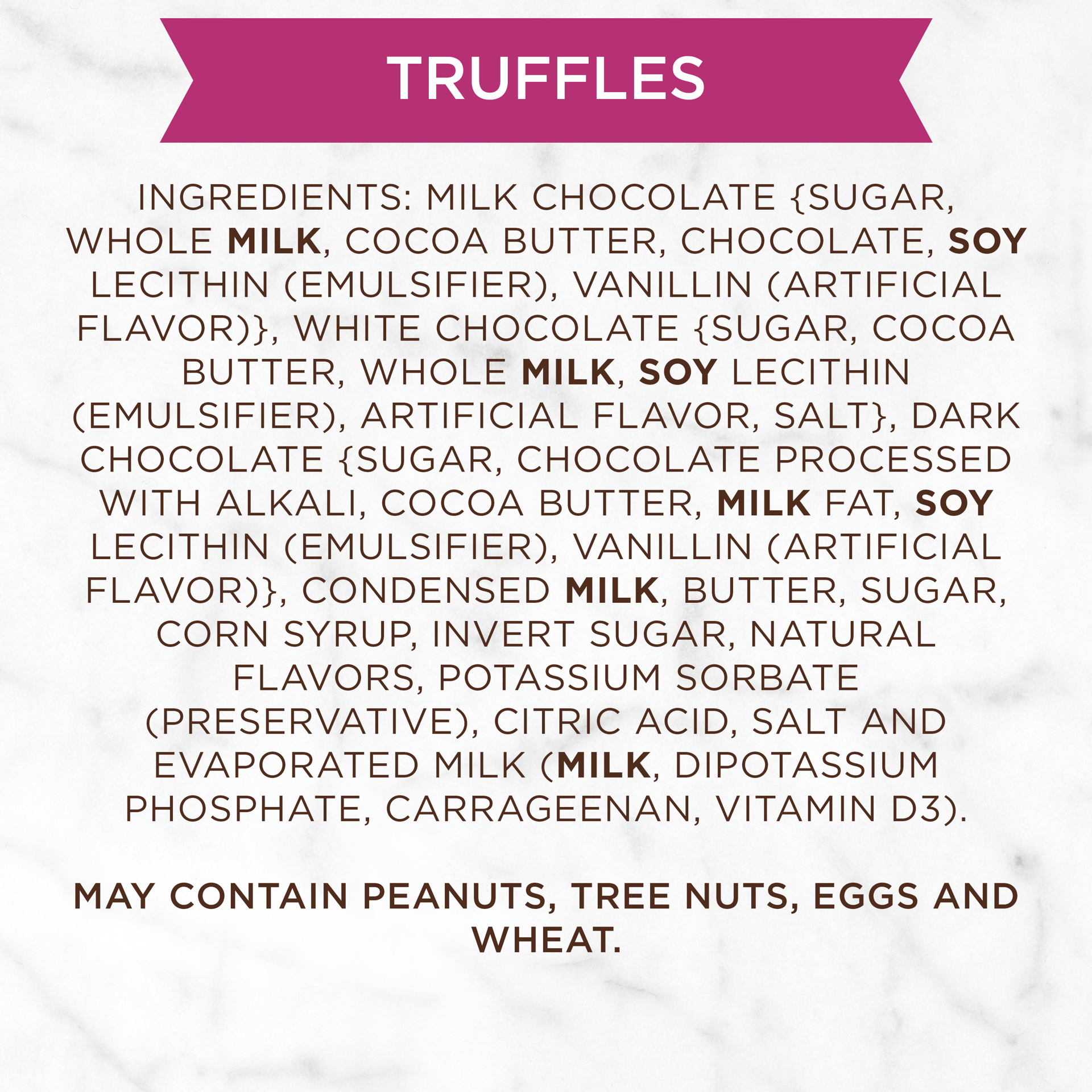 slide 3 of 3, RUSSELL STOVER Christmas Truffles in Milk, Dark & White Chocolate Gift Box, 9.4 oz. (17 pieces), 17 ct