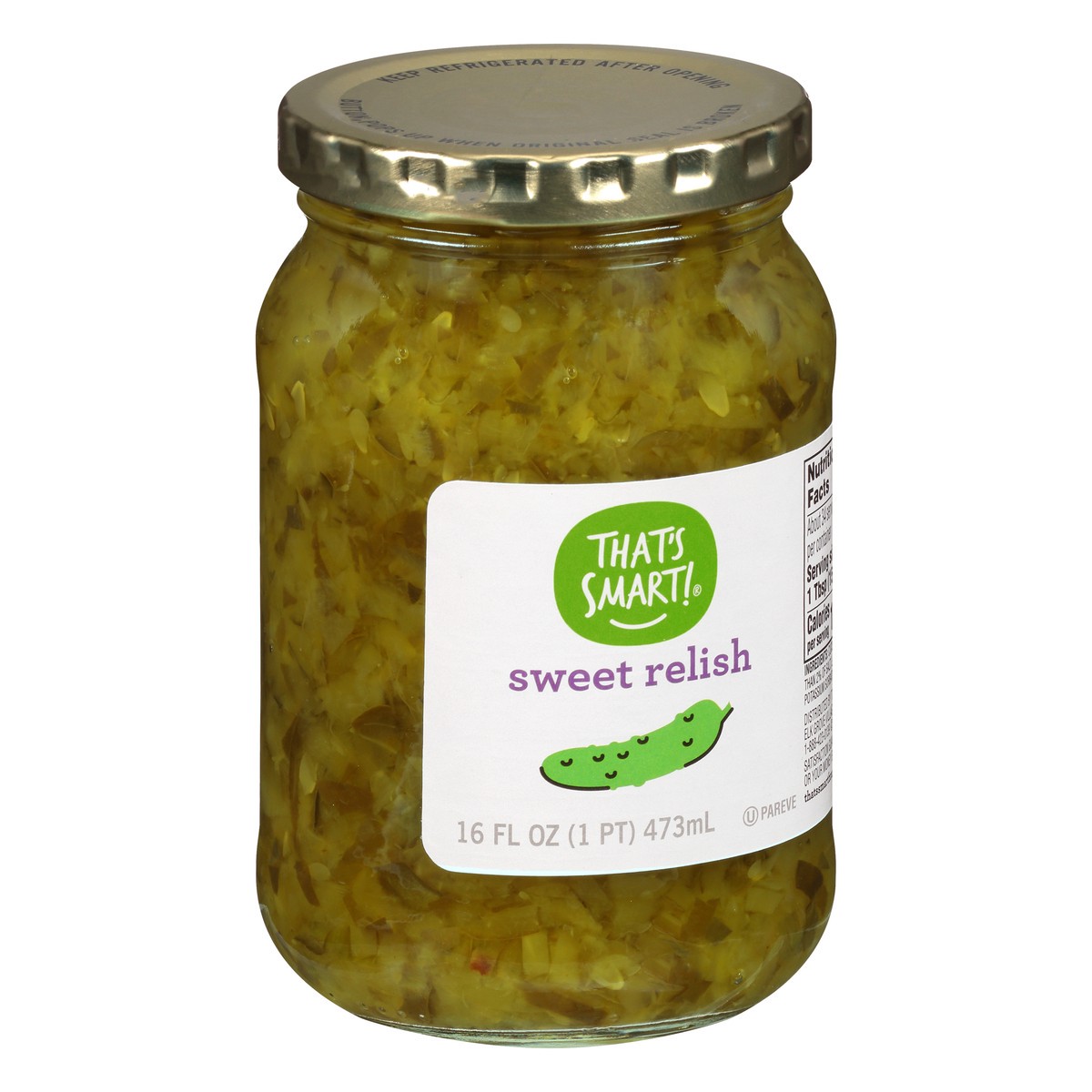 slide 5 of 9, That's Smart! Sweet Relish 16 oz, 16 oz