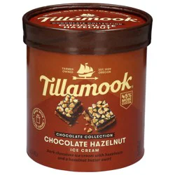 Tillamook Chocolate Hazelnut Ice Cream 1.5 qt