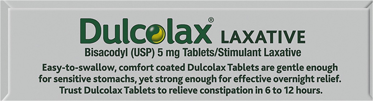 slide 7 of 7, Dulcolax Stimulant Tablets, 10 ct