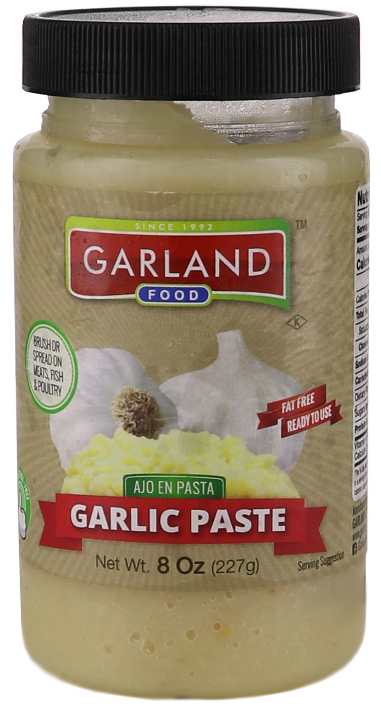 slide 1 of 1, Garland Garlic Paste, 8 oz