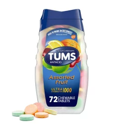 Tums Ultra Strength Assorted Fruit Antacid Chewable Tablets