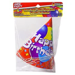 Omni Party Happy Birthday Party Hats