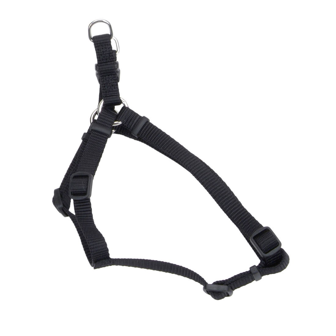 slide 1 of 1, Coastal Comfort Wrap Adjustable Dog Harness, Black, Medium - 3/4" x 20"-30", 0.75 in x 20-30 in