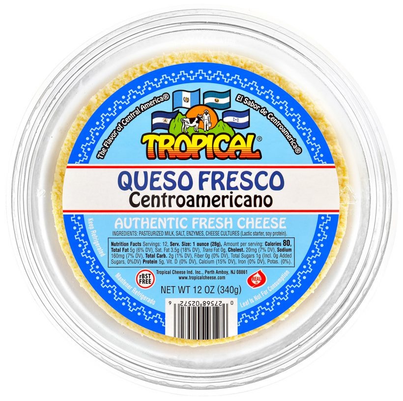 slide 1 of 1, Tropical Queso Fresco Centroamericano, 12 oz