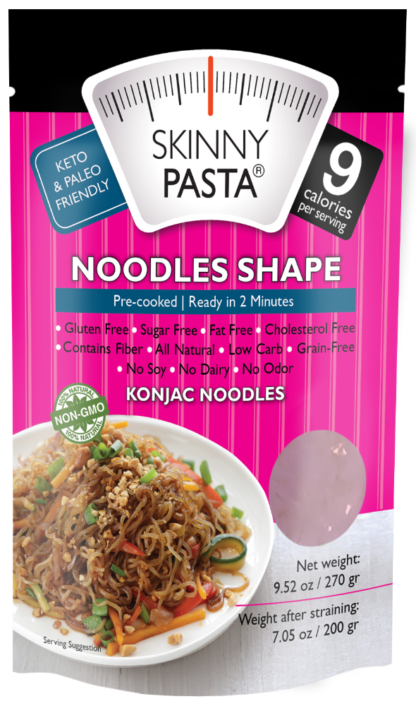 slide 1 of 1, Skinny Pasta Noodles Shape, 9.5 oz