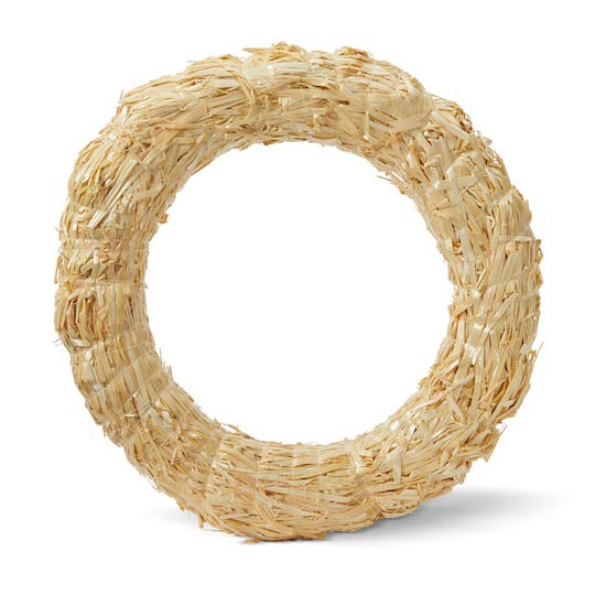 slide 1 of 9, Decorative Straw Wreath By Ashland, 12 in