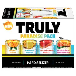 Truly Paradise Pack Hard Seltzer - 12 pack 12 fl oz Cans