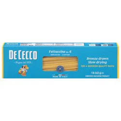 De Cecco No. 6 Fettuccine 1 lb