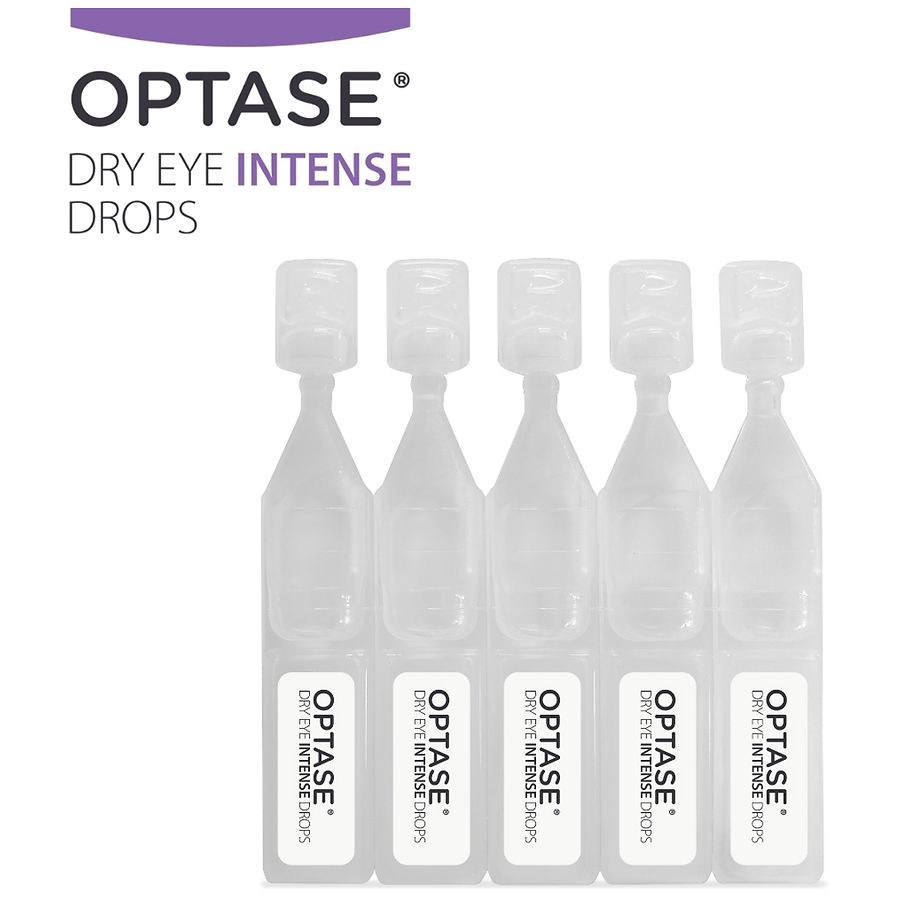 slide 3 of 4, Optase Dry Eye Intense Drops 30 - 0.01 fl oz Containers, 30 ct