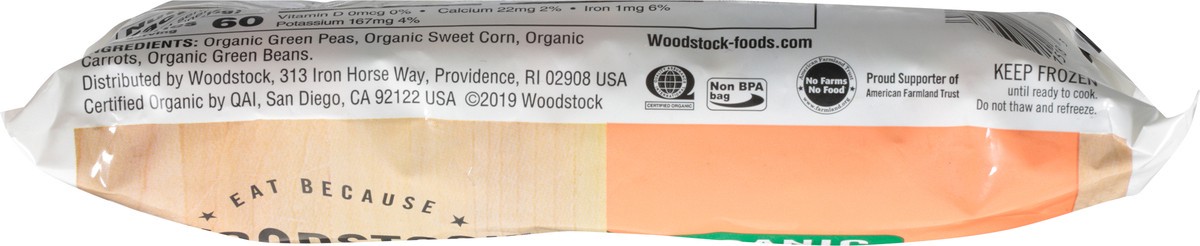 slide 6 of 13, Woodstock Steamable Organic Mixed Vegetables 12 oz, 12 oz