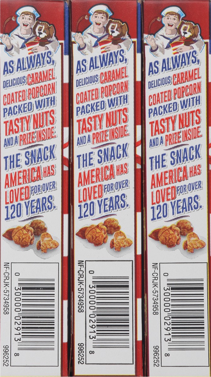 slide 10 of 13, Cracker Jack The Original Caramel Coated Popcorn & Peanuts - 3 ct, 1 oz