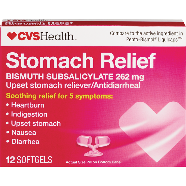 slide 1 of 1, CVS Bismuth Caps, 1 ct