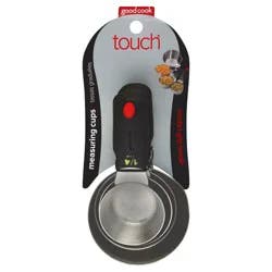 Good Cook Touch 4 Piece Stainless Steel Measuring Cup Set
