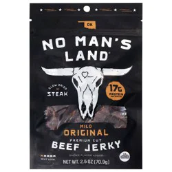 No Man's Land 17g Protein Beef Jerky - Mild