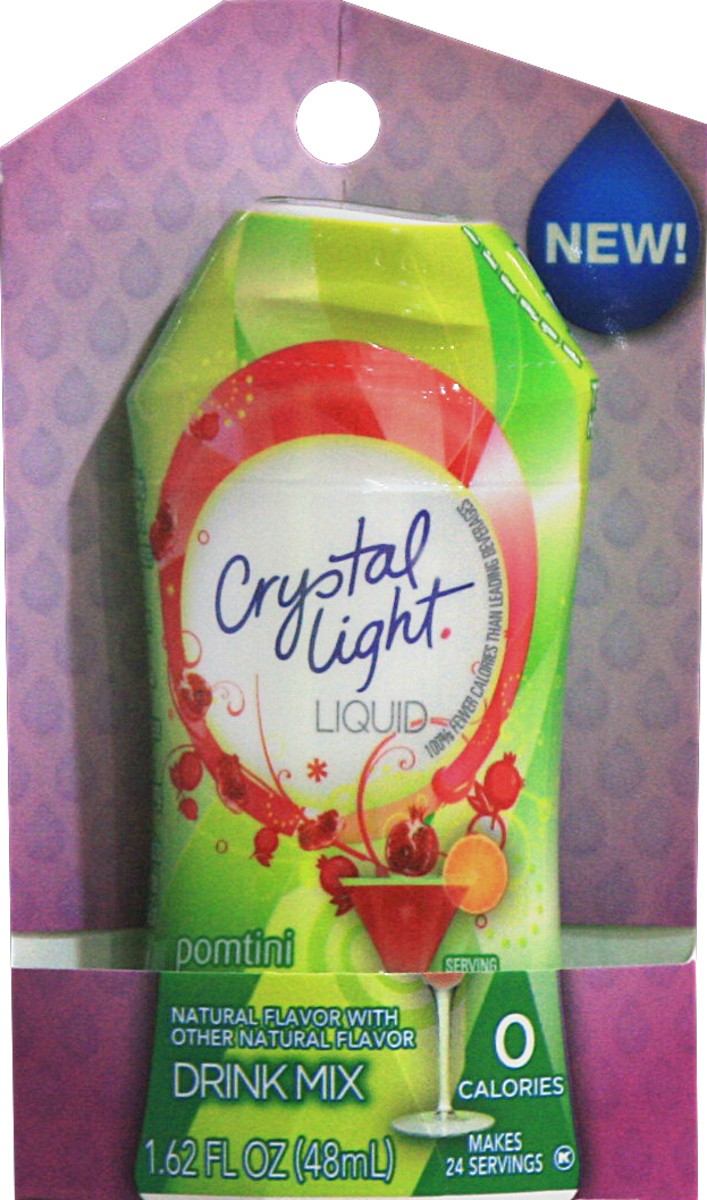 slide 3 of 3, Crystal Light Liquid Pomtini Drink Mix Carded Pack, 1.62 fl oz