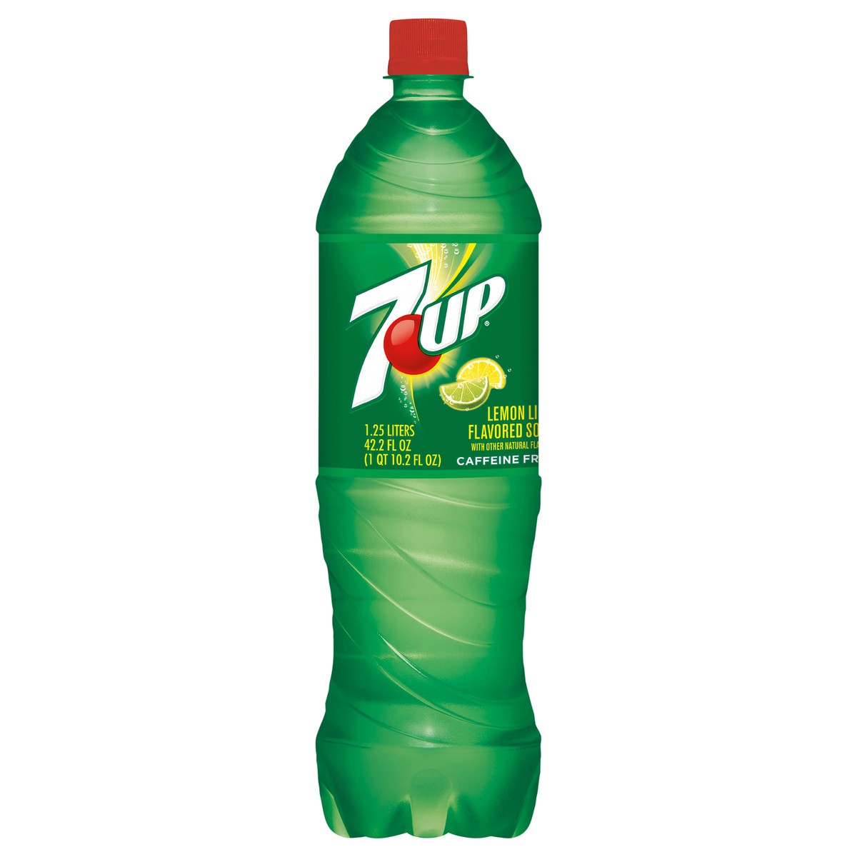 slide 1 of 9, 7UP Bottle, 1.25 liter