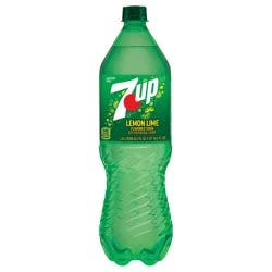 7UP Lemon Lime Soda, 1.25 L bottle