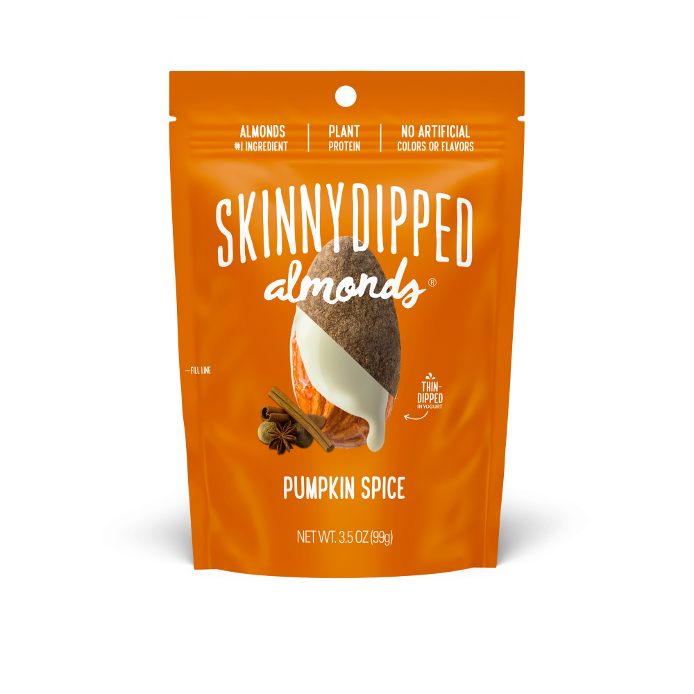 slide 1 of 2, SkinnyDipped Pumpkin Spice Almonds - 3.5oz, 3.5 oz