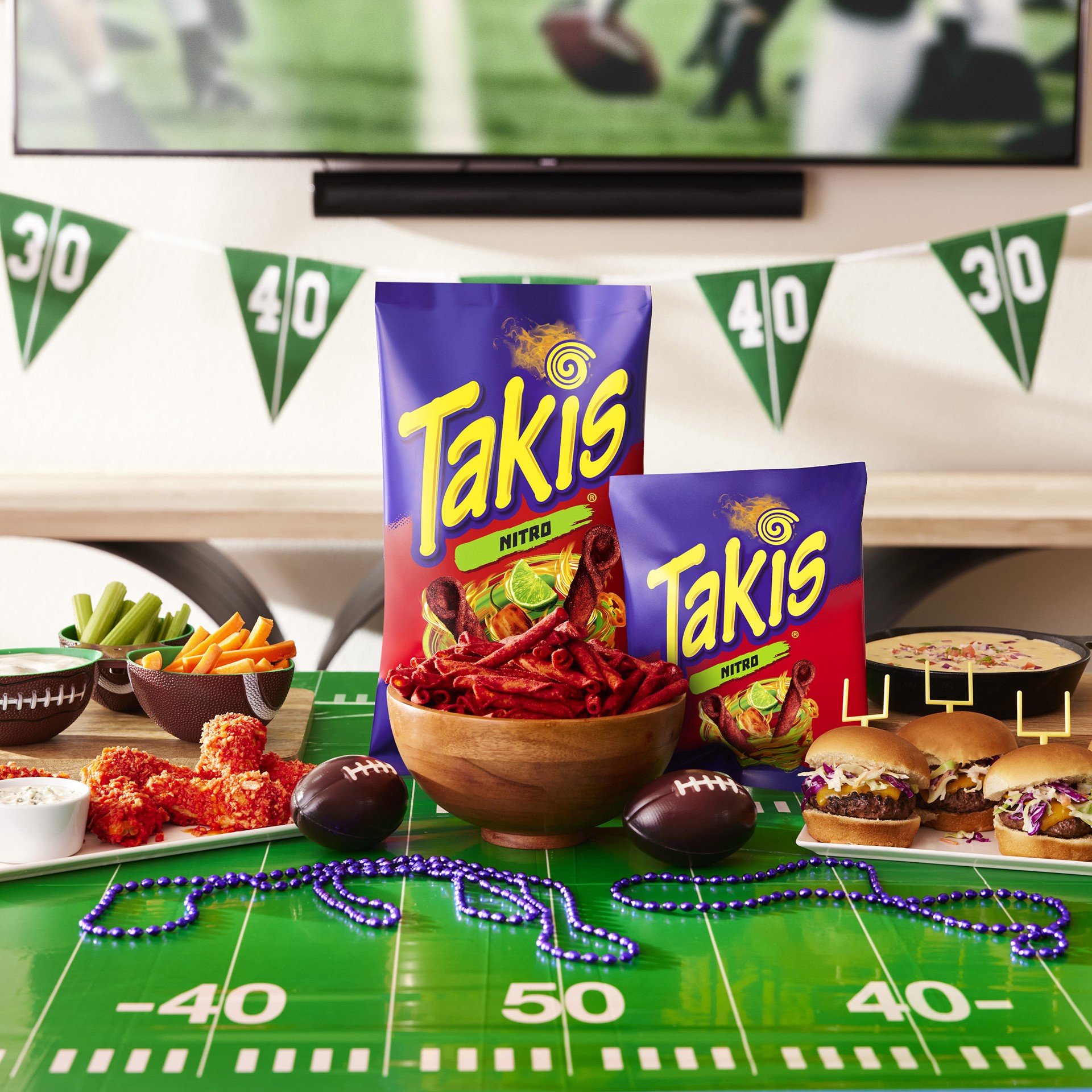 slide 4 of 7, Takis Nitro 9.9 oz Sharing Size Bag, Habanero & Lime Flavored Extreme Spicy Rolled Tortilla Chips, 9.9 oz