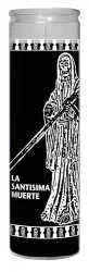 St. Jude La Santisima Muerte Candle Black