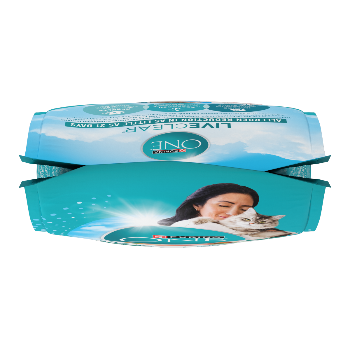 slide 21 of 21, Purina ONE Live Clear Chicken Cat Food 3 Pound, 3 lb