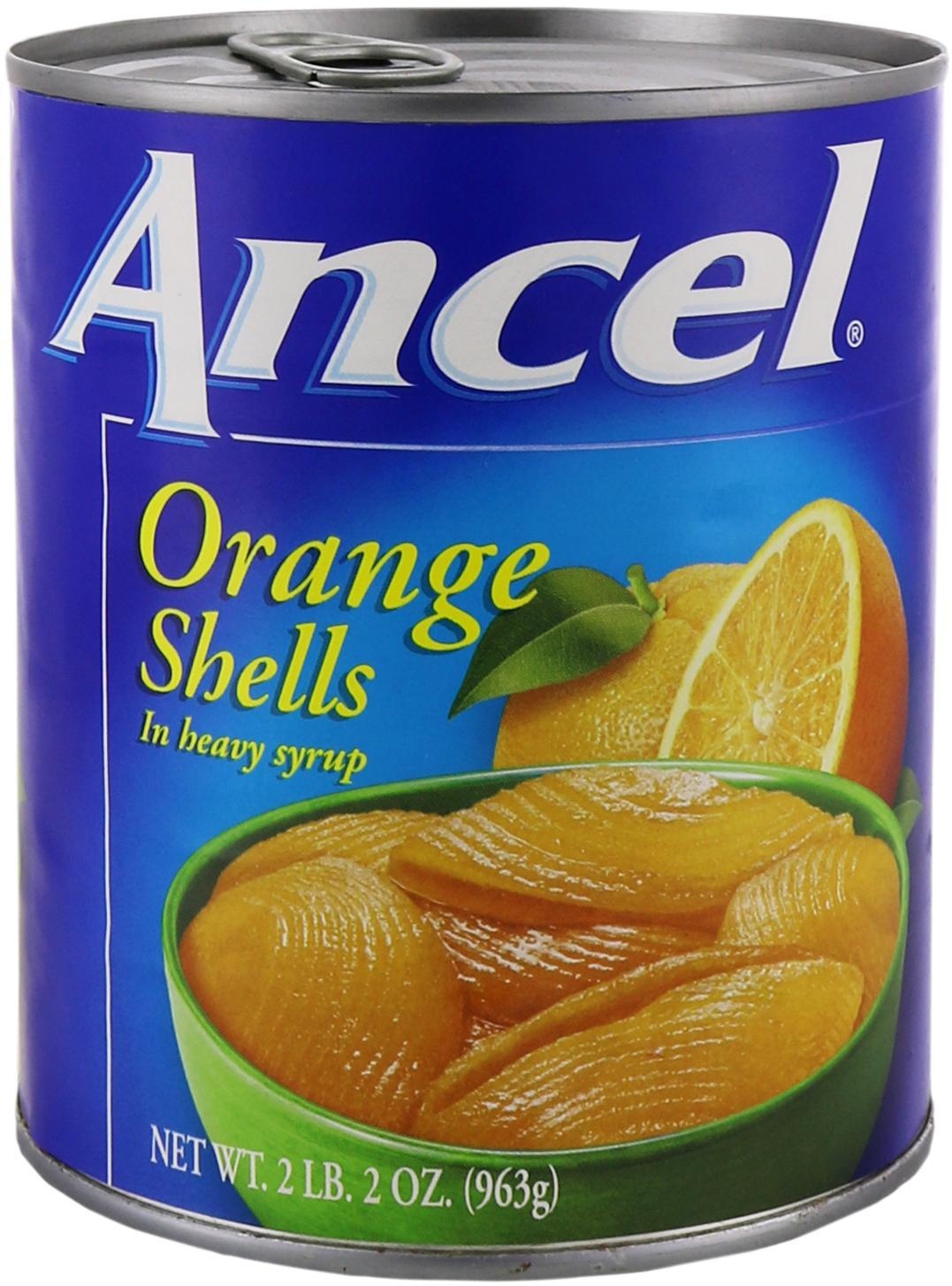 slide 1 of 1, Goya Ancel Orange Shells, 34 oz