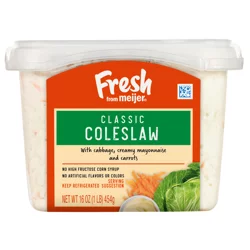 Fresh From Meijer Classic Coleslaw, 16 oz