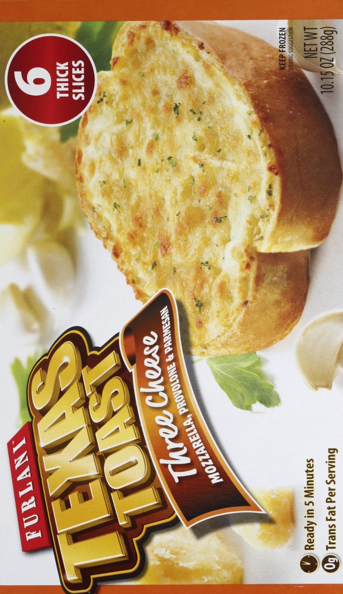 slide 2 of 5, Furlani Three Cheese Texas Toast 6 ea, 10.15 oz