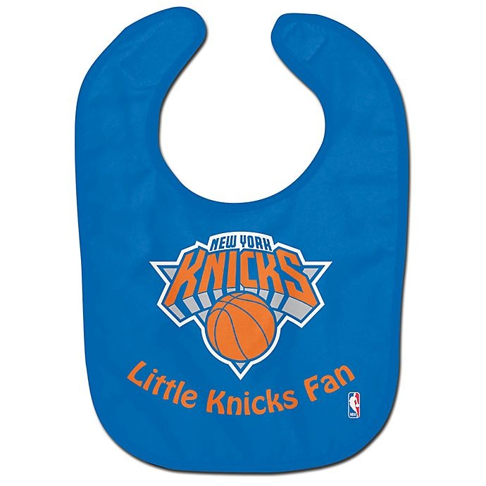 slide 1 of 1, NBA New York Knicks Little Knicks Fan'' Bib'', 1 ct