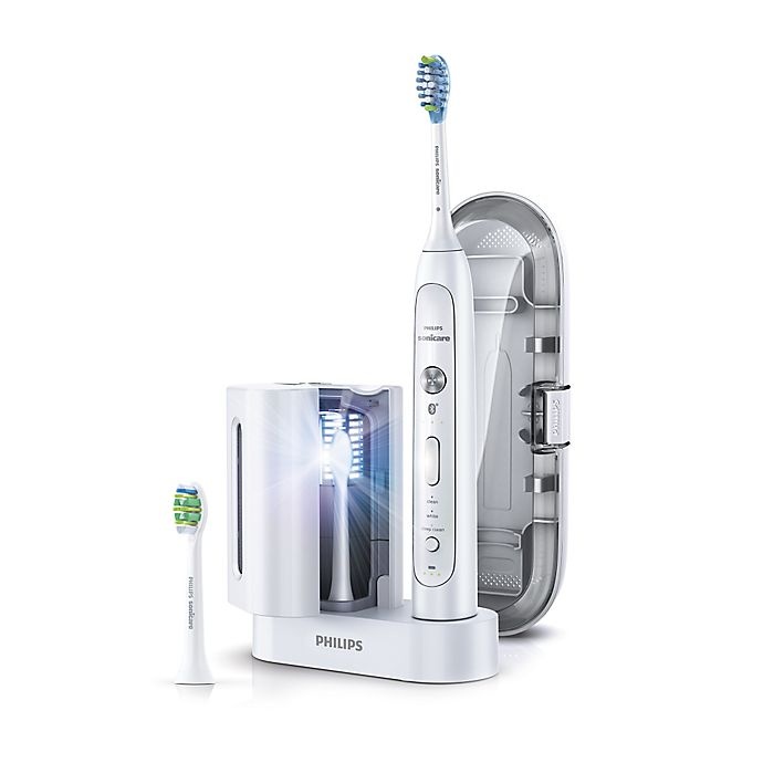 slide 1 of 5, Philips Sonicare Phillips Sonicare Flexcare Platinum Connected Electric Toothbrush with Sanitizer, 1 ct